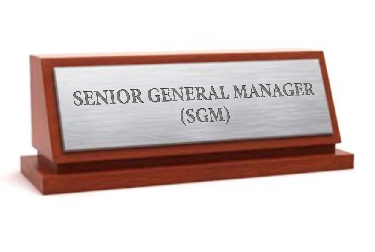 Senior General Manager visual